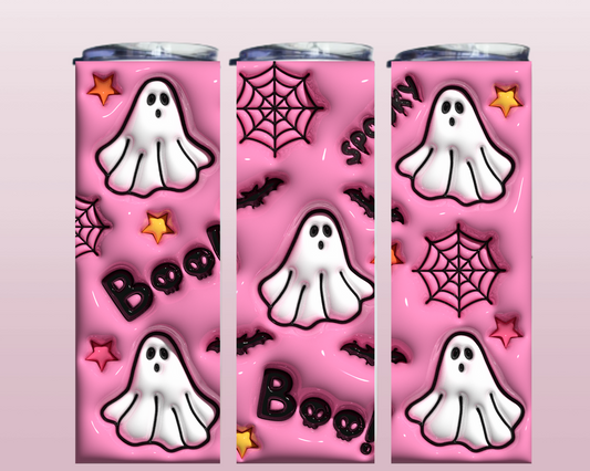 Pink Boo Ghost 20oz Tumbler