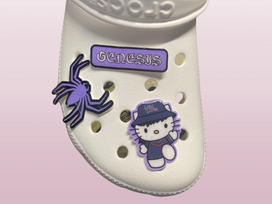 Genesis Peso Kitty Croc Charms