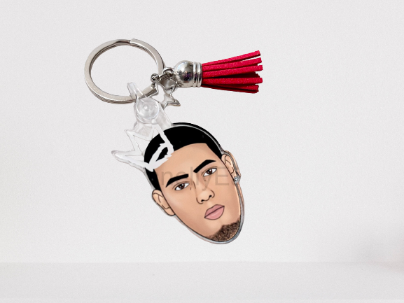 Myke Towers Keychain