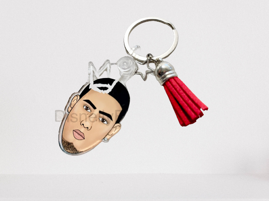 Myke Towers Keychain