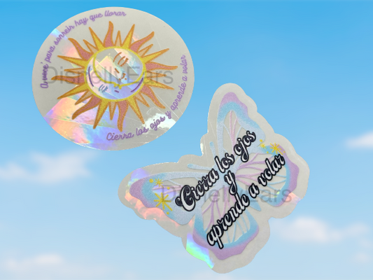 Sunlight Rainbow Catcher Stickers