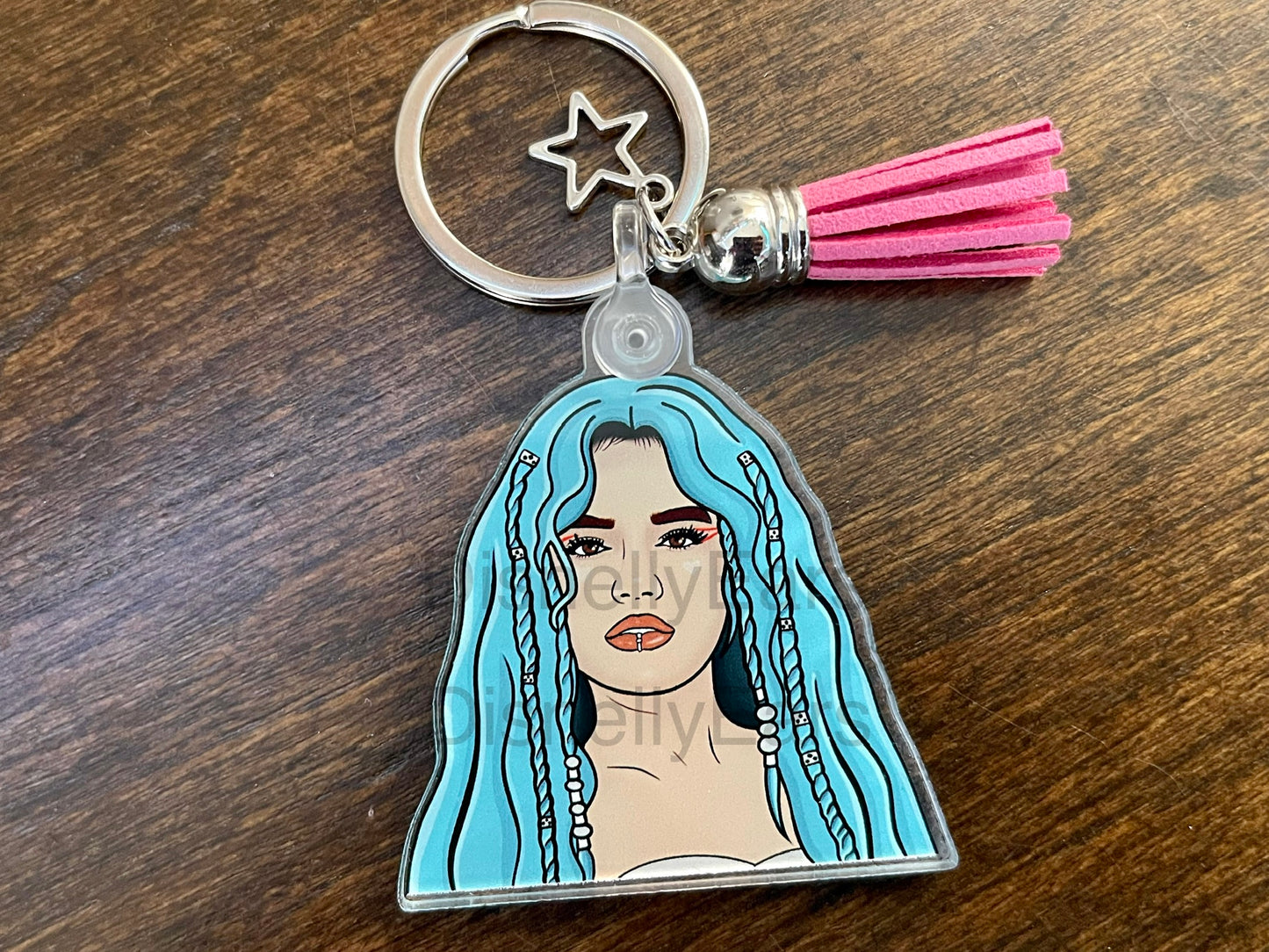 Karol G Acrylic Keychain