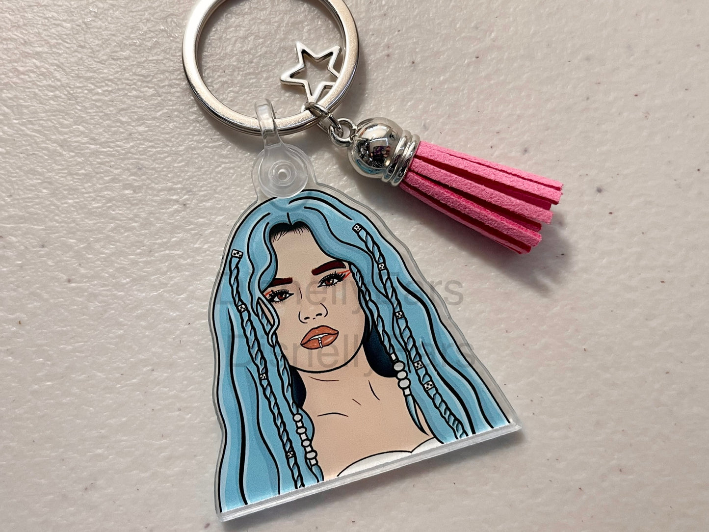 Karol G Acrylic Keychain