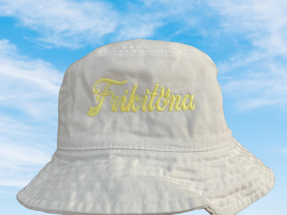 Frikitona Embroidered Bucket Hat