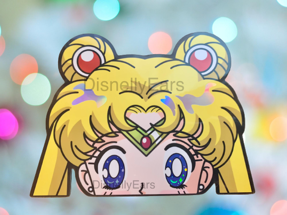 Sailor Scout Peeker Car Decal