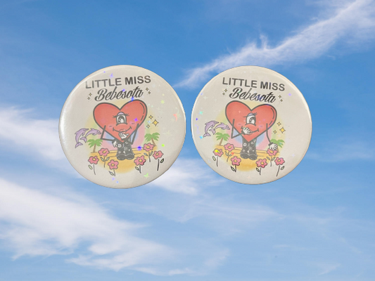 Little Miss Button Pins/Magnet