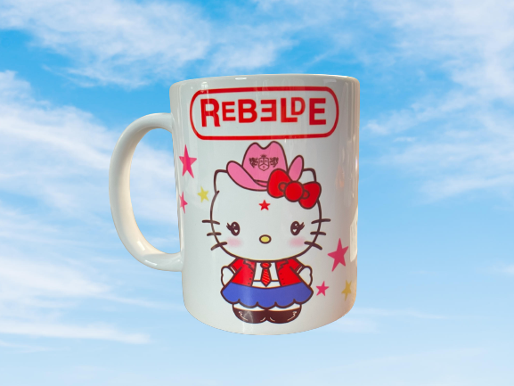 Rebelde Gatita Mug