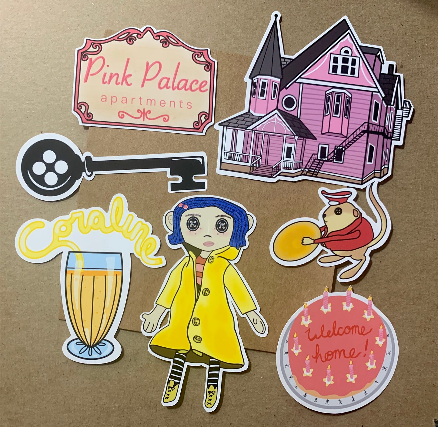 Pink Palace Sticker Pack