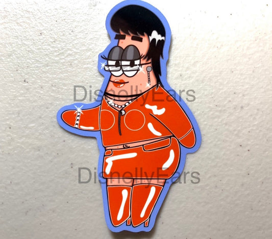 Bad Bunny x Patrick sticker