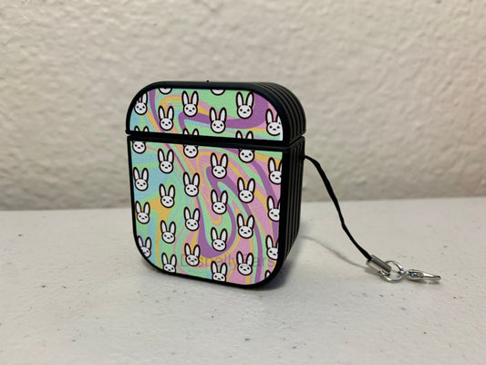 Bad Bunny Colorful Airpod Cases