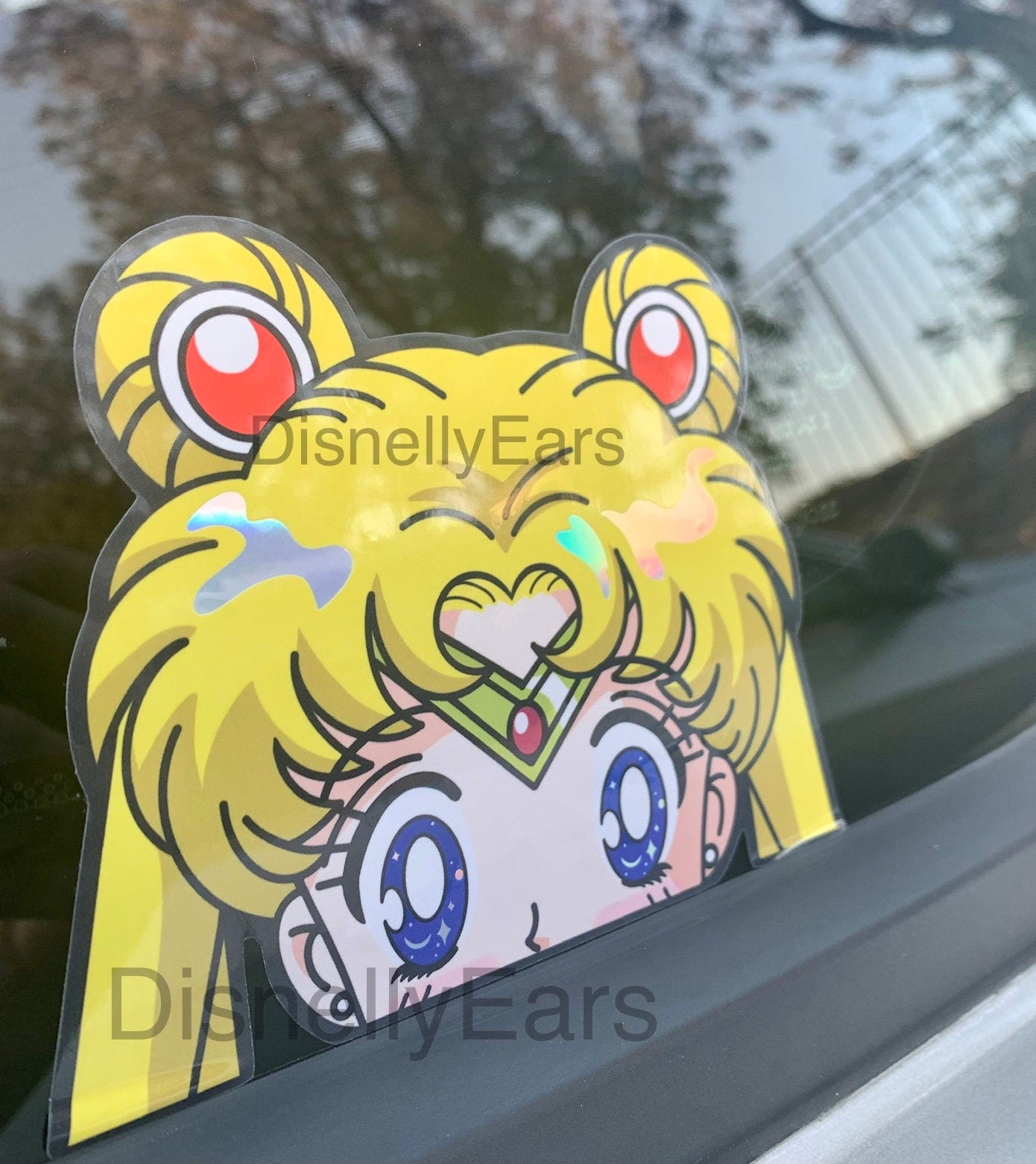 Sailor Scout Peeker Car Decal