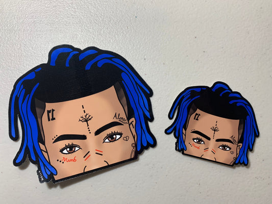 Xxxtentacion Peeker Stickers