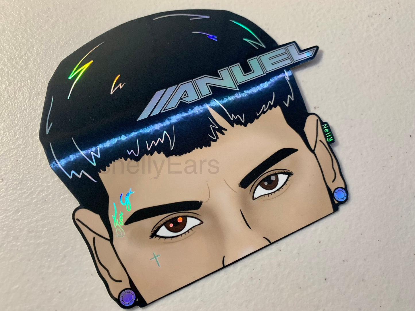 Anuel AA Peeker Car Decal