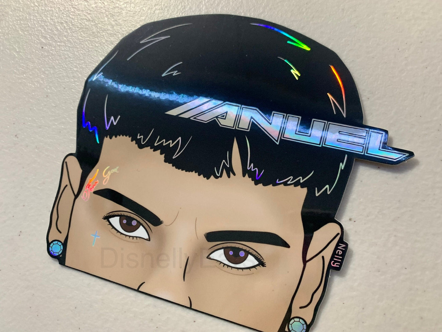 Anuel AA Peeker Car Decal