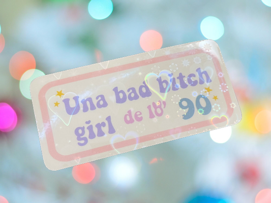 90s Girl Sticker